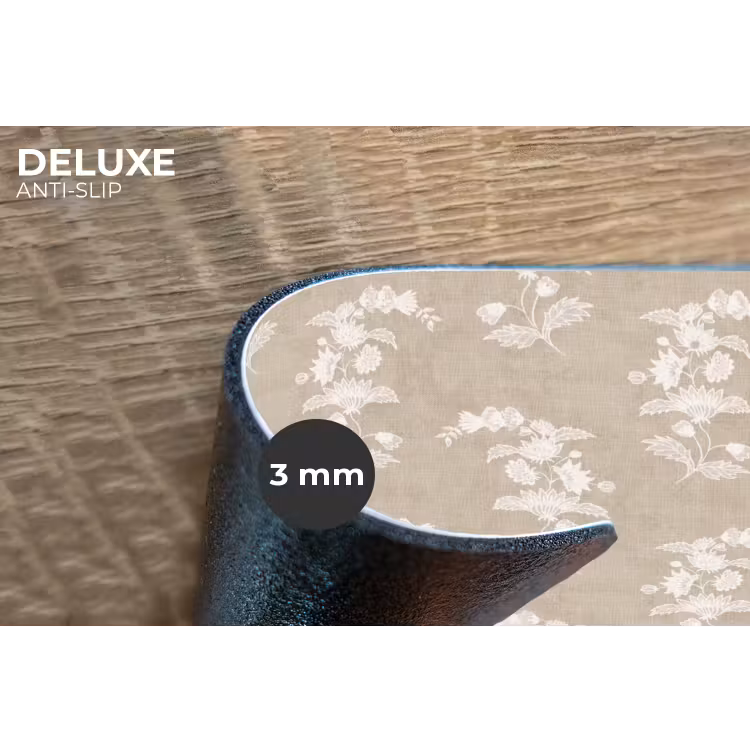 Placemat - 6 stuks - Motief - Beige - Linnen — 4