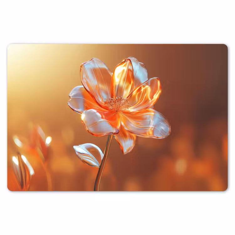 Placemat - 6 stuks - Glazen - Bloem - Zonlicht — 7