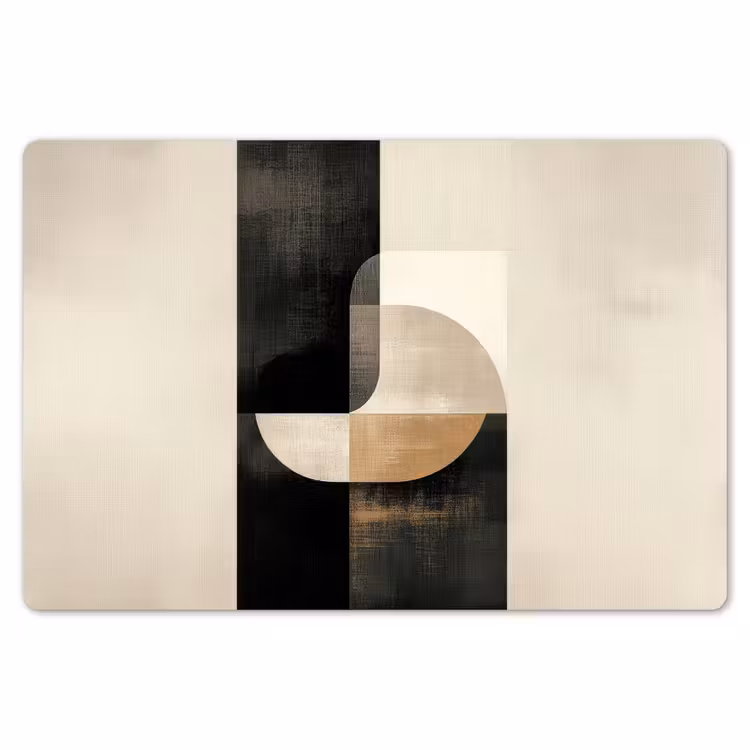 Placemat - 6 stuks - Modern - Vierkant - Vormen — 7