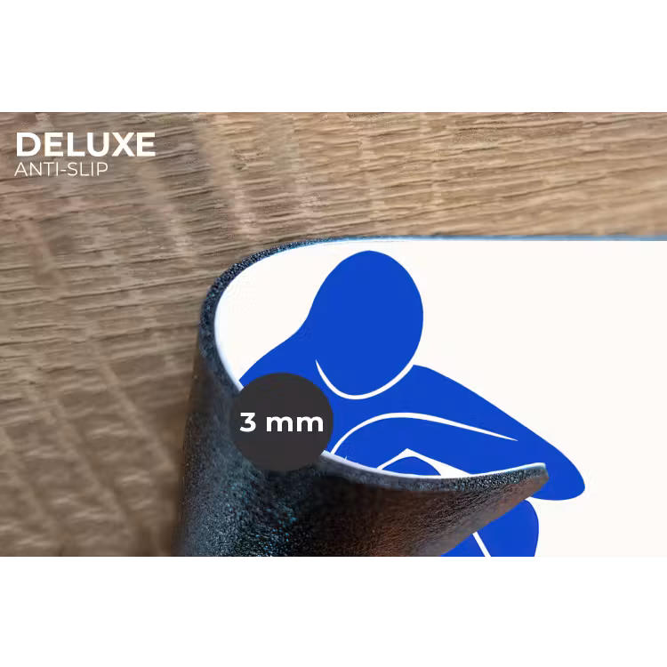Placemat - 6 stuks - Lichaam - Abstract - Blauw — 4