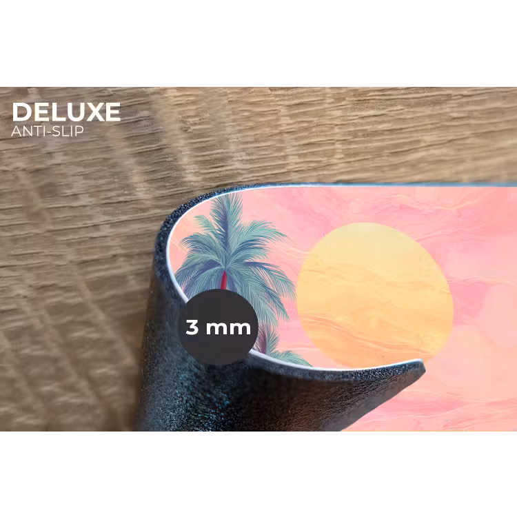Placemat - 6 stuks - Palmbomen - Golven - Zee — 4
