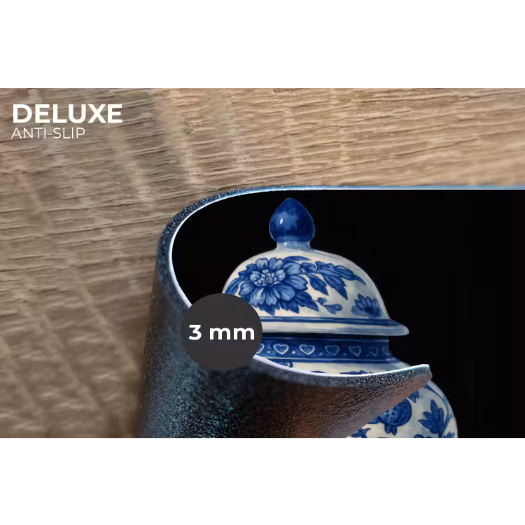 Placemat - 6 stuks - Pot - Delfts Blauw - Bloemen — 4