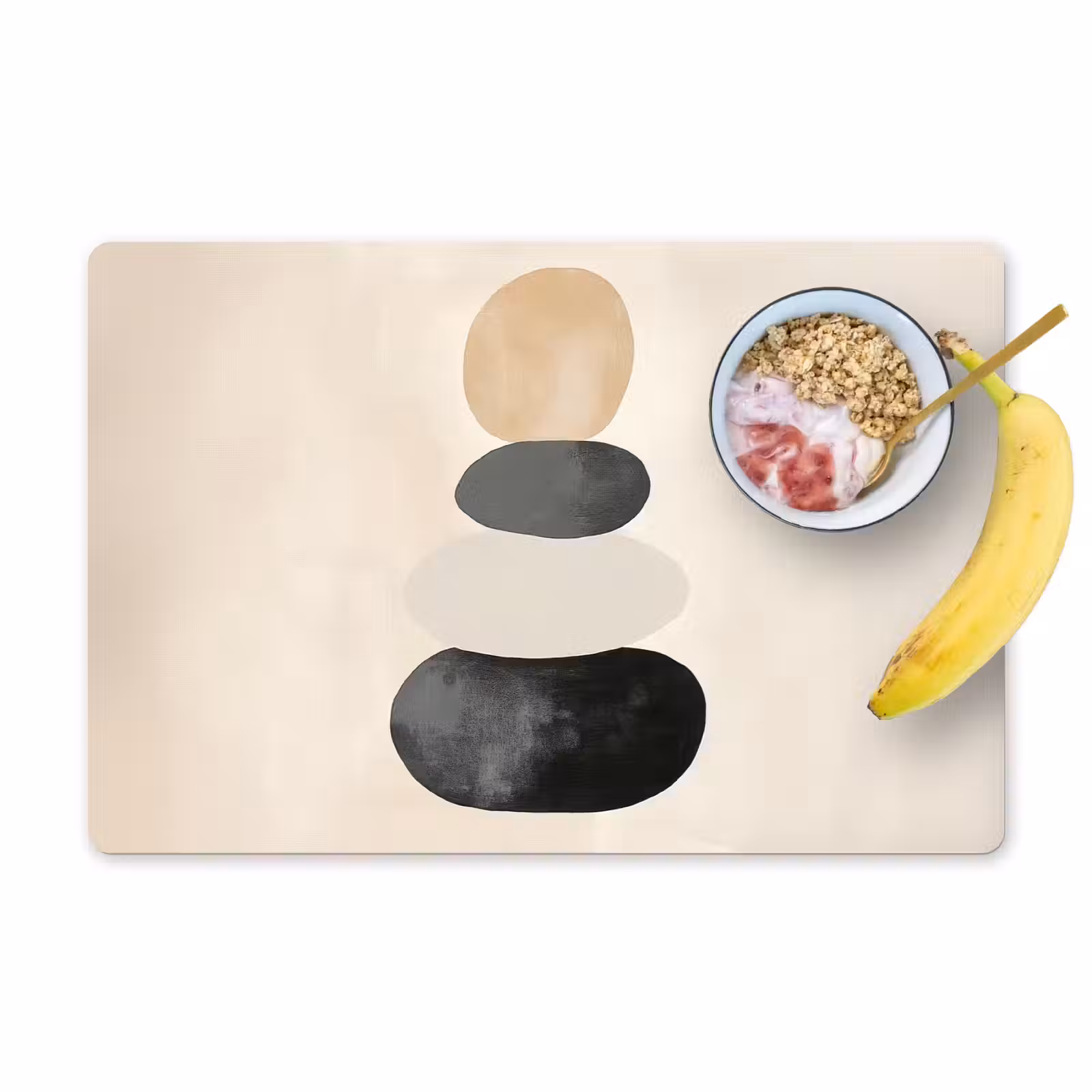 Placemat - 6 stuks - Japandi - Wabi sabi - Beige — 1