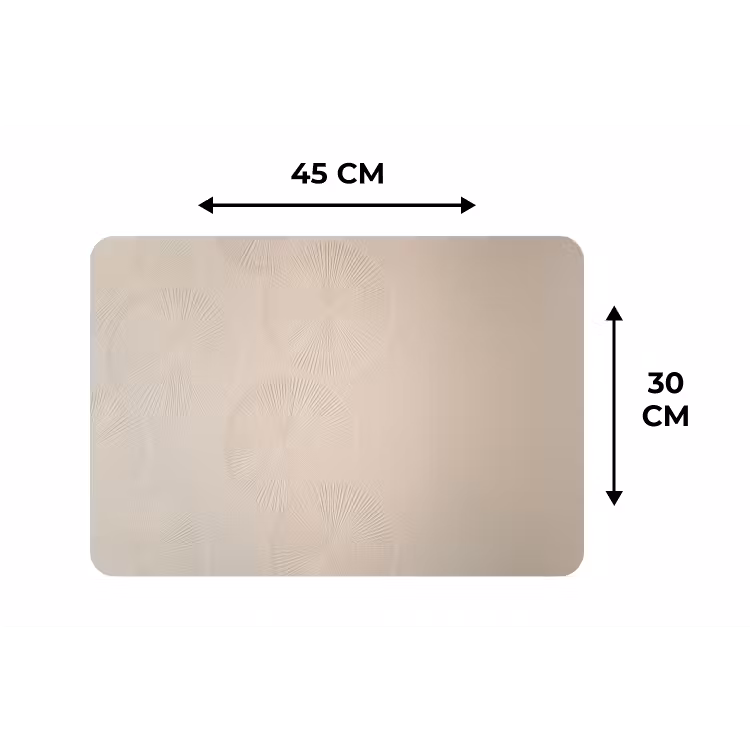 Placemat - 6 stuks - Japandi - Beige - Modern — 3