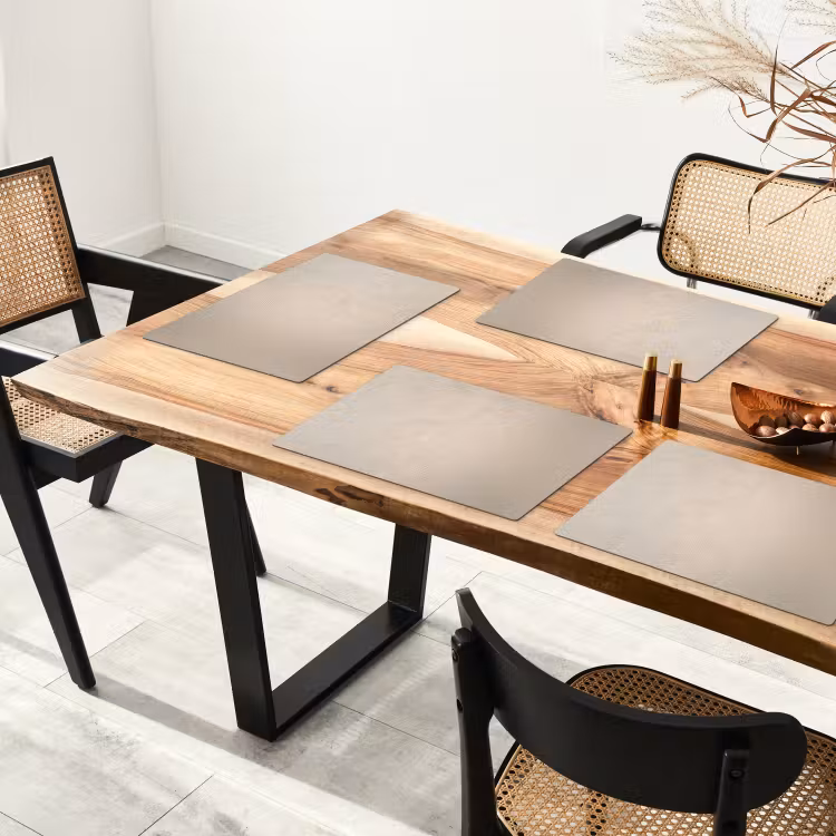 Placemat - 6 stuks - Japandi - Beige - Modern — 5