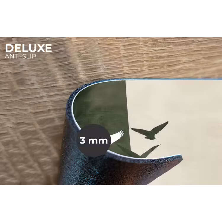 Placemat - 6 stuks - Japandi - Vogel - Groen — 4