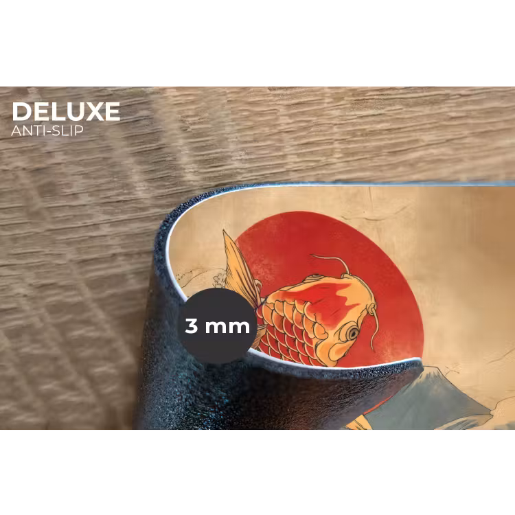 Placemat - 6 stuks - Koi - Zee - Golven - Zon — 4
