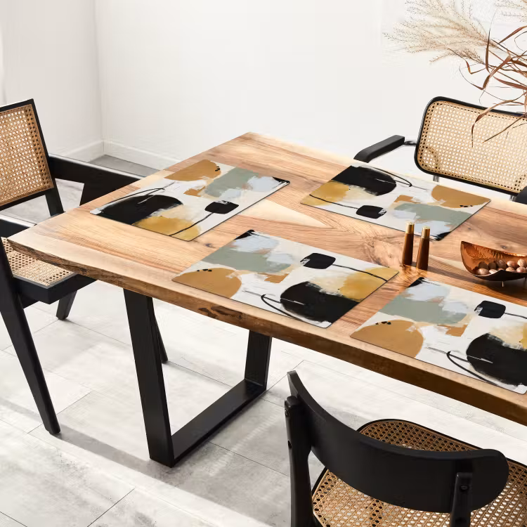 Placemat - 6 stuks - Paint - Abstract - Kleuren — 5