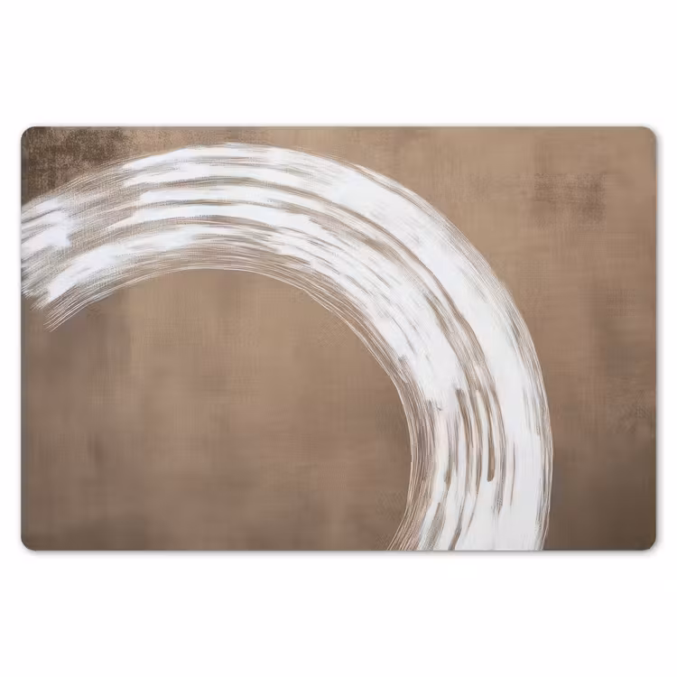 Placemat - 6 stuks - Verf - Bruin - Japandi — 7