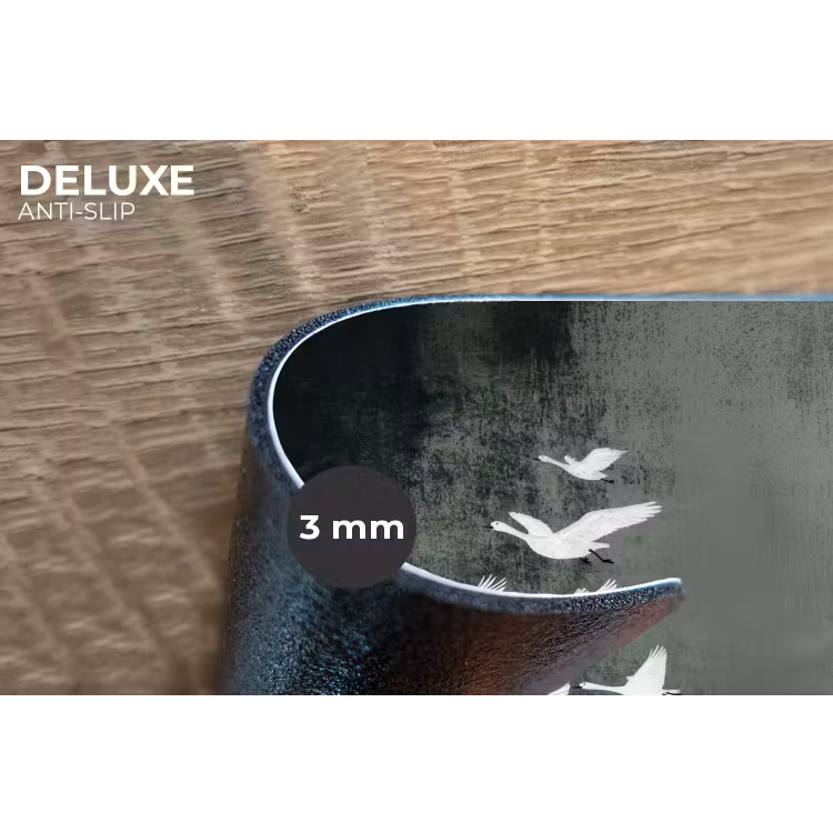 Placemat - 6 stuks - Vogel - Japandi - Groen — 4