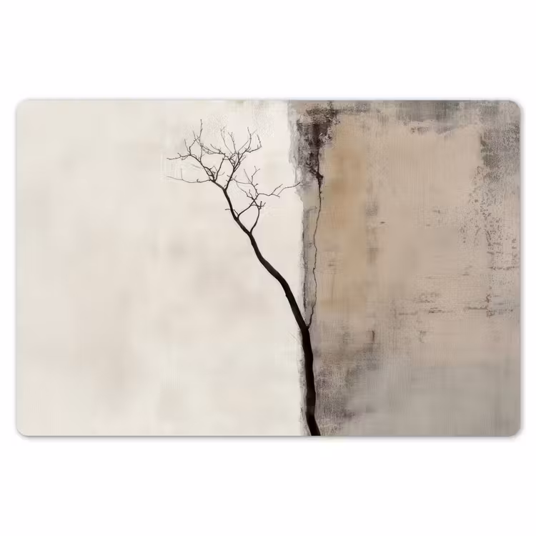Placemat - 6 stuks - Wabi sabi - Plant - Beige — 7