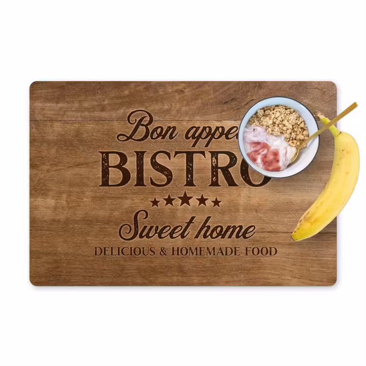 Placemat - 6 stuks - Huiselijke Bistro Beleving — 1