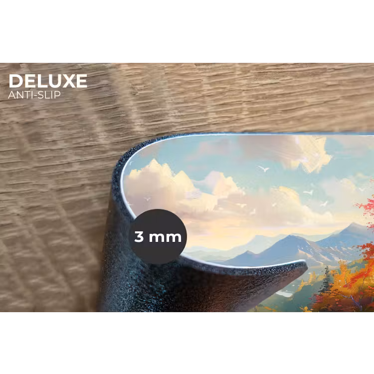 Placemat - 6 stuks - Landschap - Illustratie - Natuur — 4