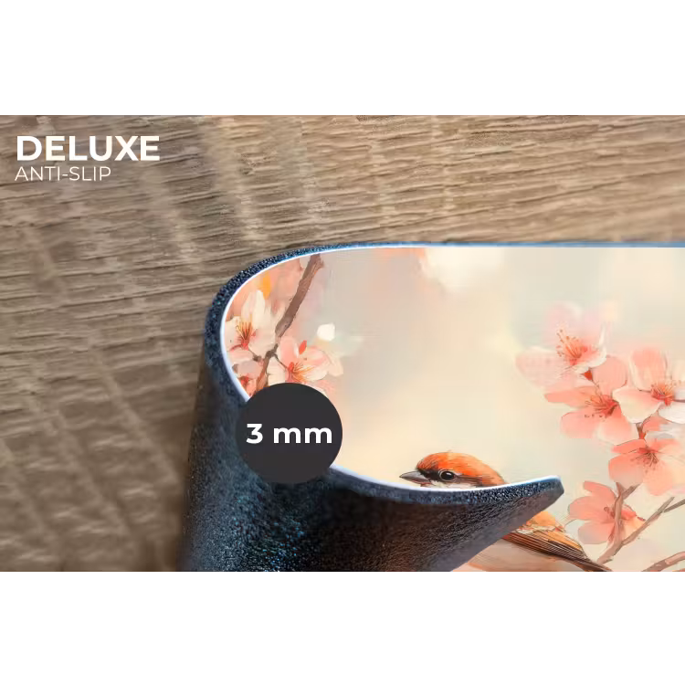 Placemat - 6 stuks - Vogels - Romantic - Bloesemtak — 4