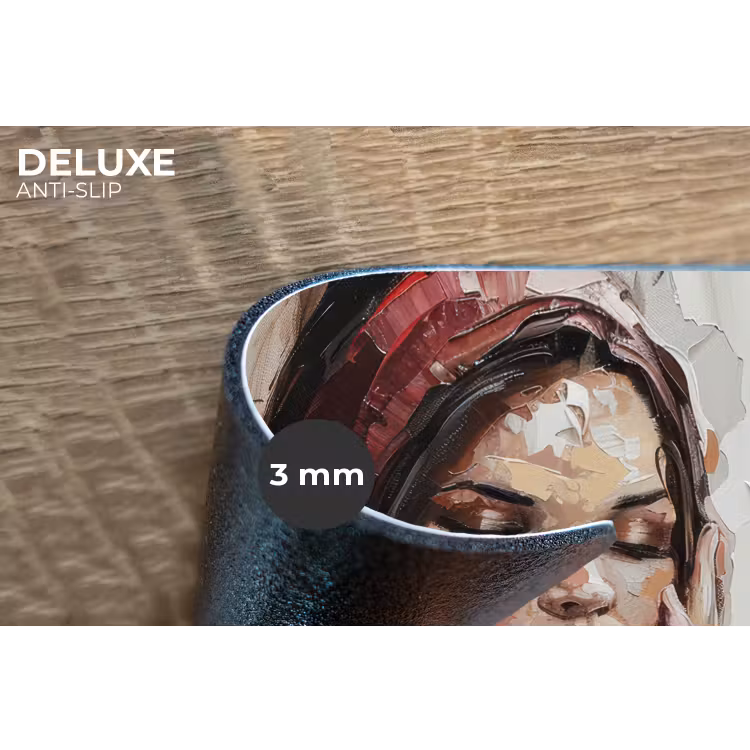 Placemat - 6 stuks - Vrouw - Verflook - Portret - Modern — 4