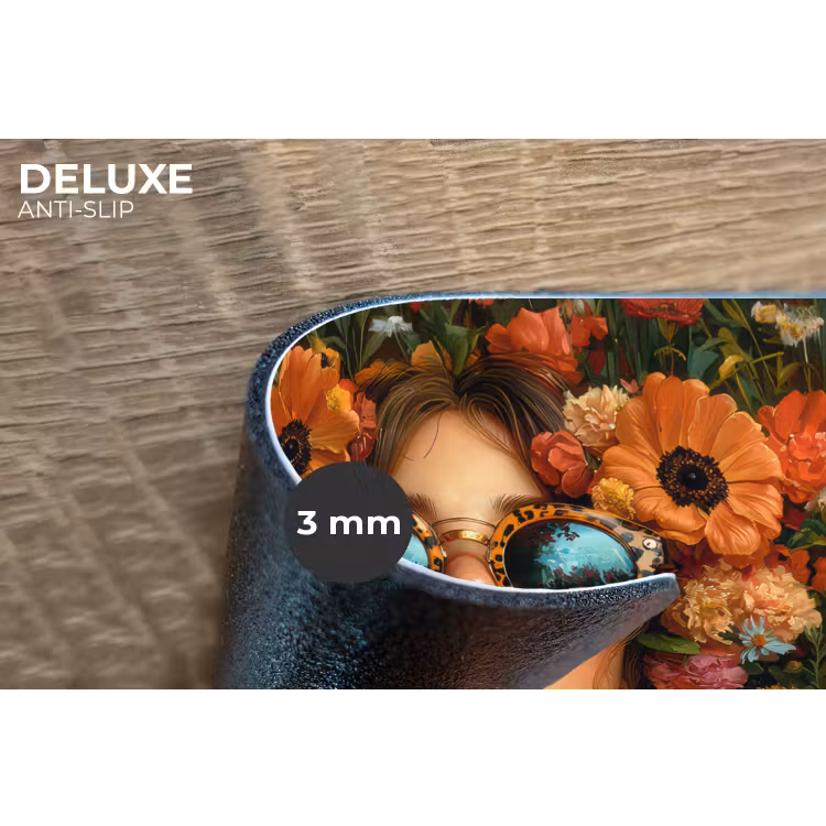Placemat - 6 stuks - Vrouwen - Bloemen - Modern - Bril - Abstract — 4