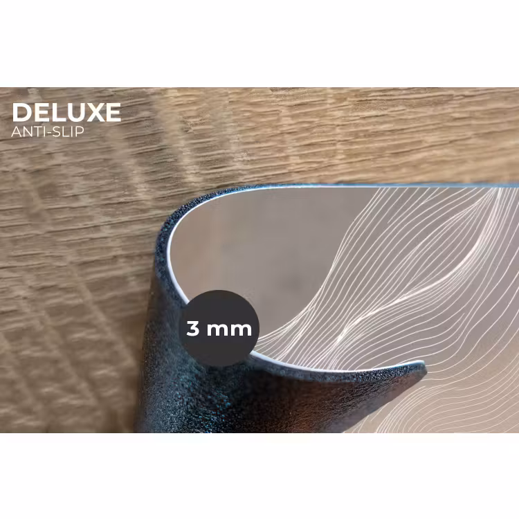 Placemat - 6 stuks - Golvende lijnen - Luchtstromen - Harmonieus — 4
