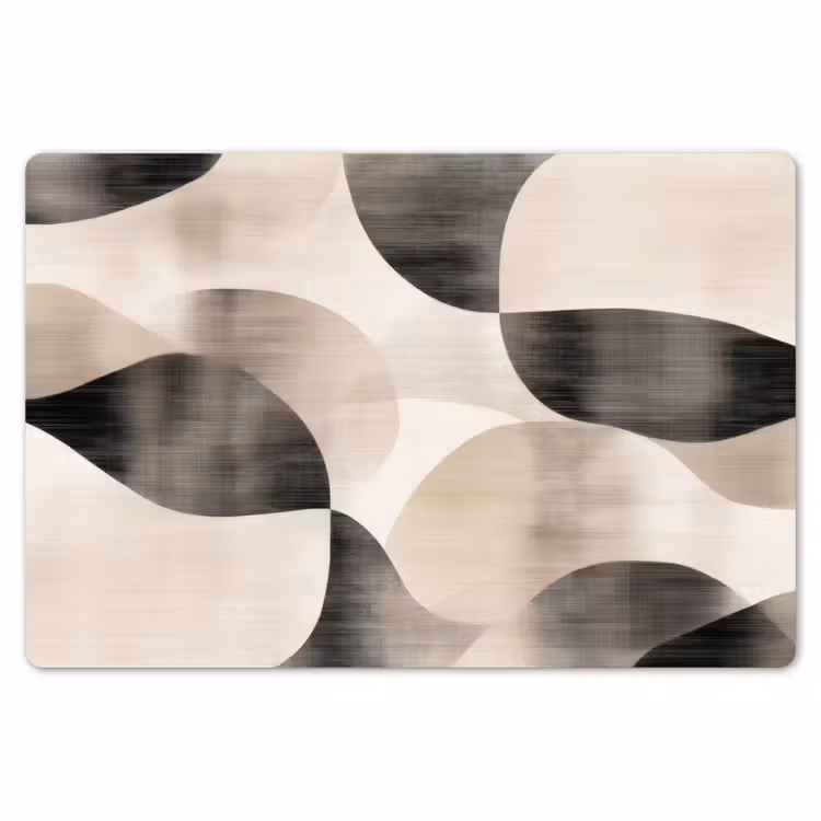 Placemat - 6 stuks - Grillige vormen - Subtiele overgangen - Dynamisch — 7