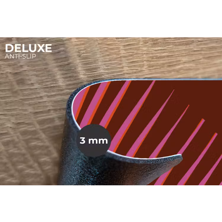 Placemat - 6 stuks - Lijnen - Rood - Beweging — 4