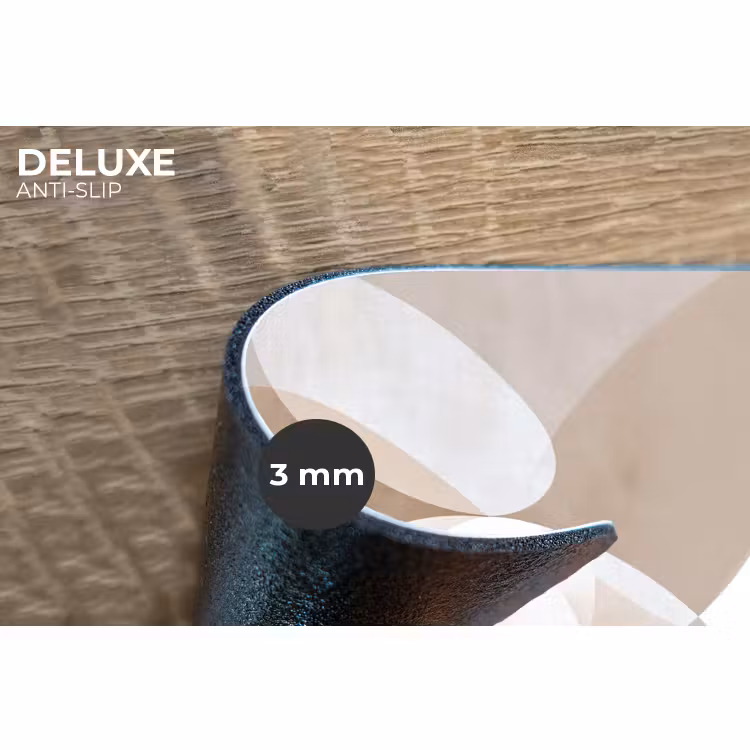 Placemat - 6 stuks - Ovale vormen - Transparant - Zachte overgang — 4
