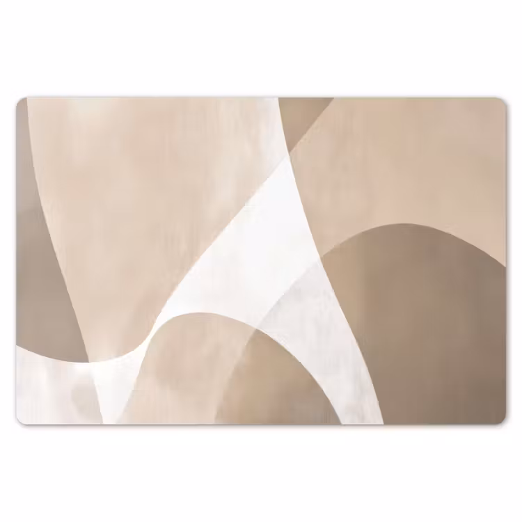 Placemat - 6 stuks - Vloeiende vlakken - Harmonieus - Golvend — 7