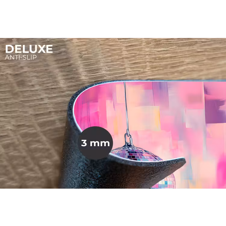 Placemat - 6 stuks - Discobal - Pink - Verf — 4