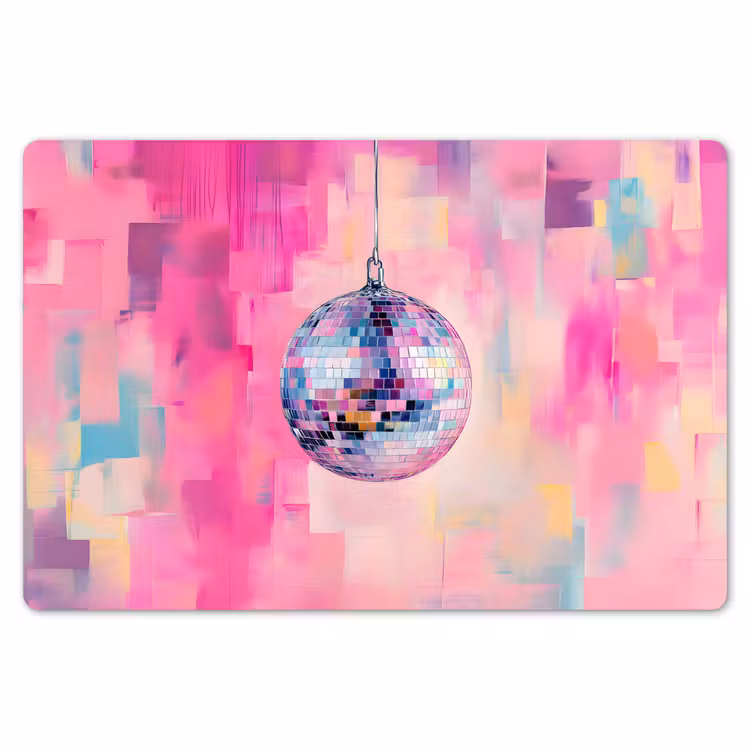 Placemat - 6 stuks - Discobal - Pink - Verf — 7