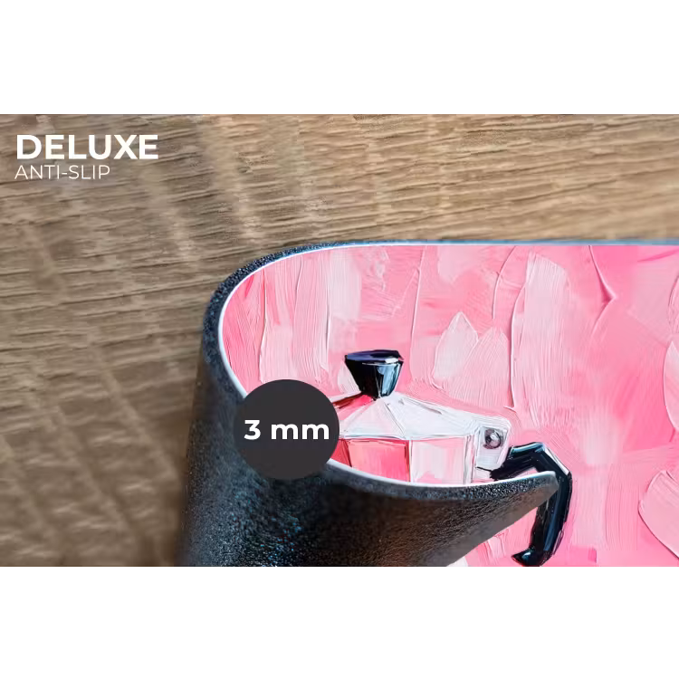 Placemat - 6 stuks - Roze - Verf - Coffee — 4