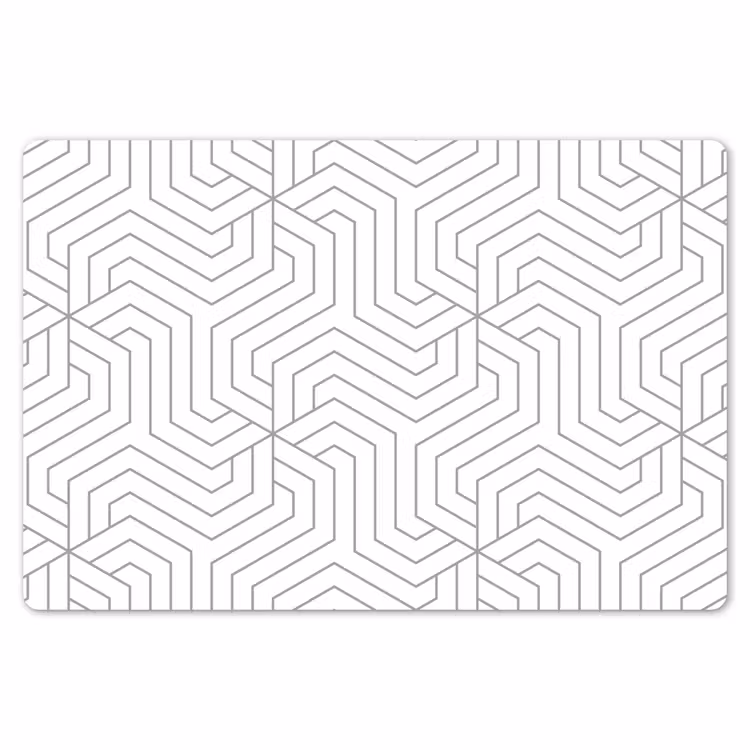 Placemat - 6 stuks - Geometrie - Lijn - Patroon — 7