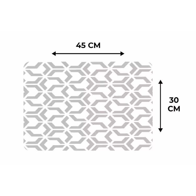 Placemat - 6 stuks - Grafisch - Patroon - Modern — 3