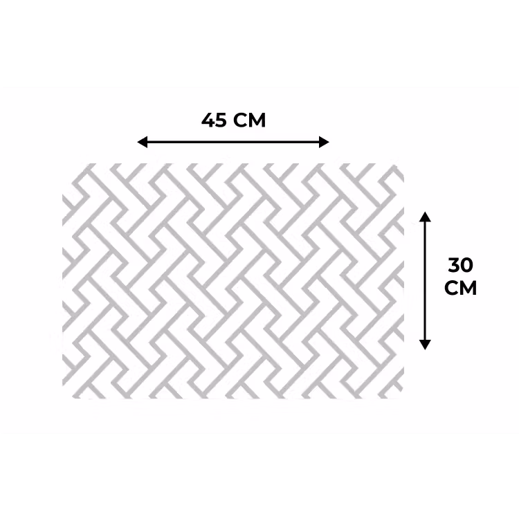 Placemat - 6 stuks - Grafisch - Patroon - Modern - Lijn — 3