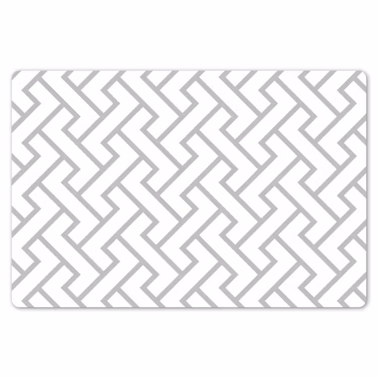 Placemat - 6 stuks - Grafisch - Patroon - Modern - Lijn — 7