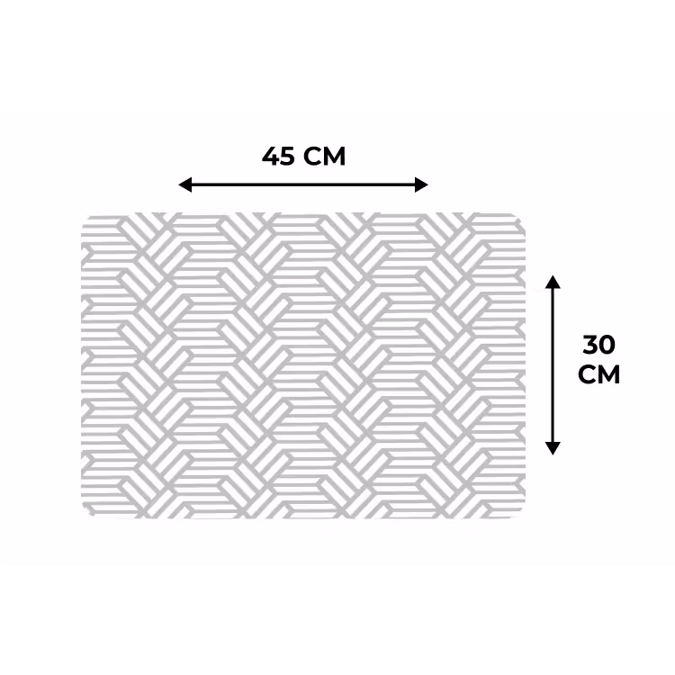Placemat - 6 stuks - Grafisch - Patroon - Modern - Opvallend — 3