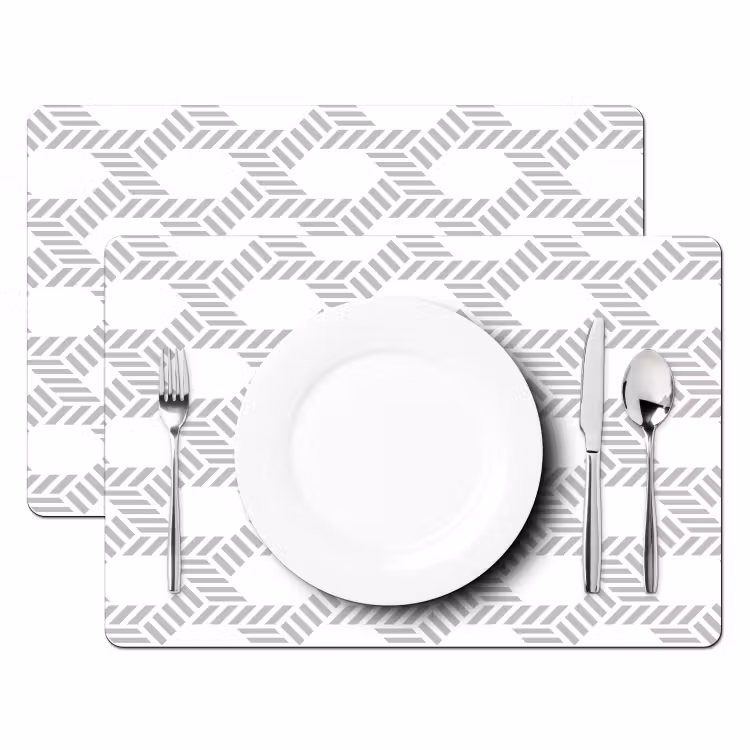 Placemat - 6 stuks - Grafisch - Patroon - Modern - Opvallend - Begrensd — 2