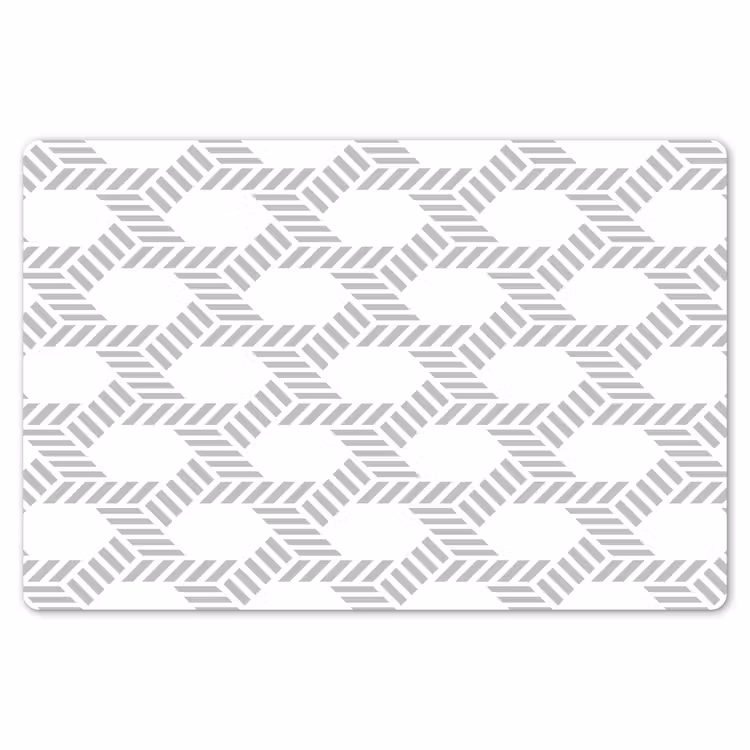 Placemat - 6 stuks - Grafisch - Patroon - Modern - Opvallend - Begrensd — 7
