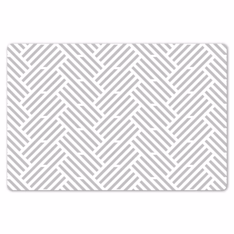 Placemat - 6 stuks - Grafisch - Patroon - Modern - Strepen — 7
