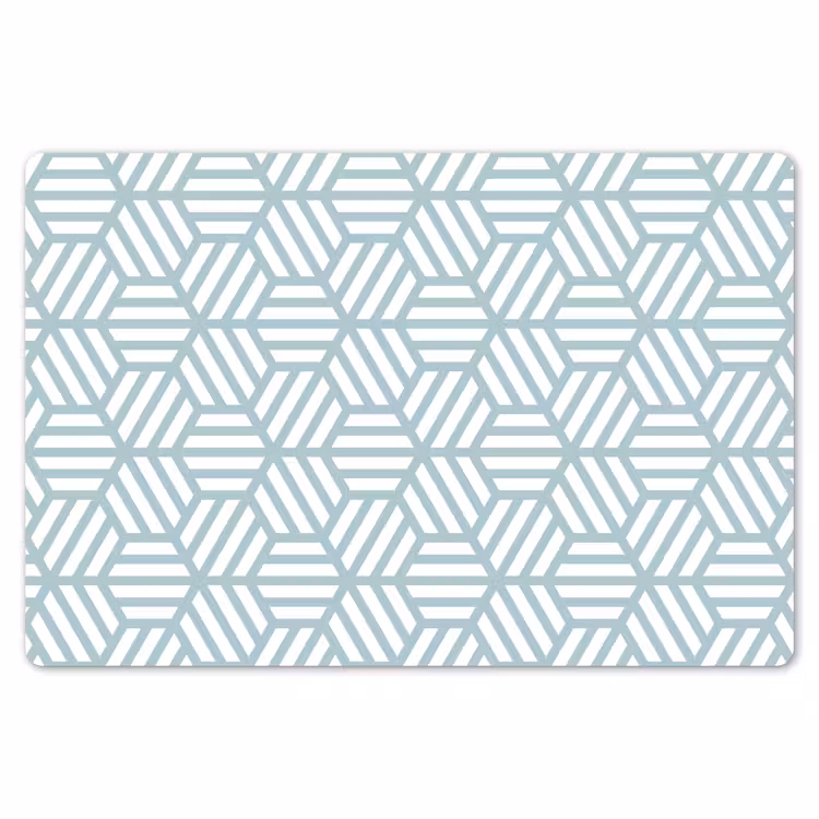 Placemat - 6 stuks - Groen - Geometrie - Patronen - Abstract — 7