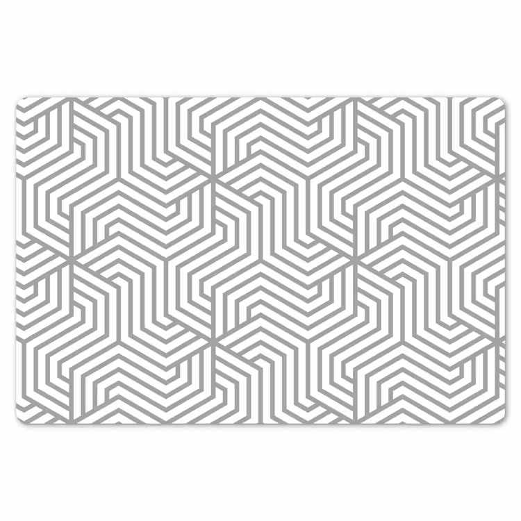 Placemat - 6 stuks - Lijn - Design - Geometrie - Patroon — 7