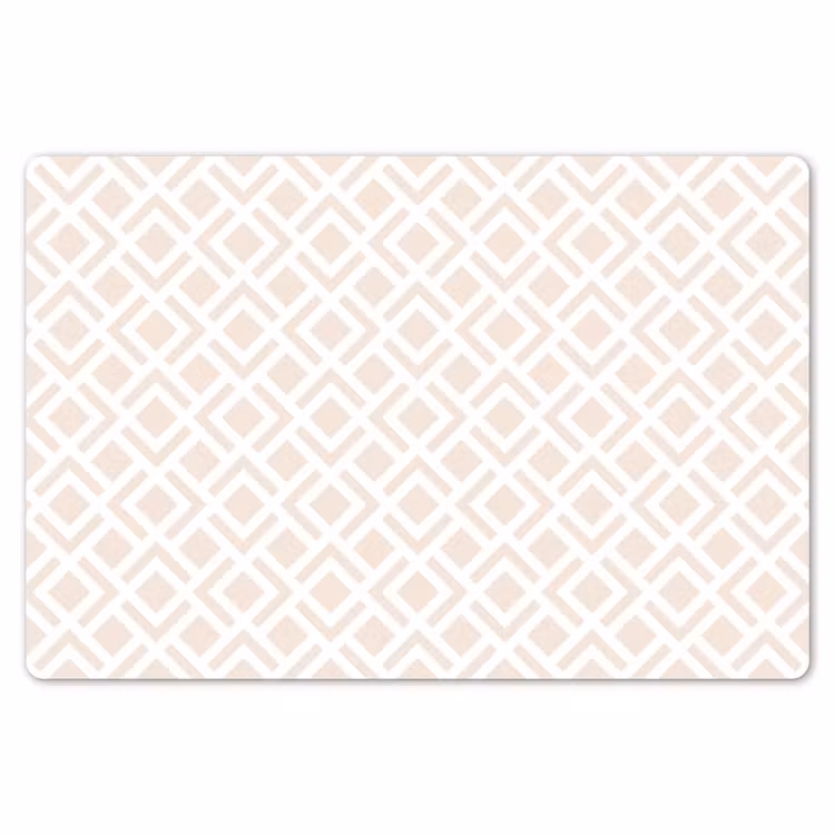 Placemat - 6 stuks - Patronen - Abstract - Beige - Geometrie — 7