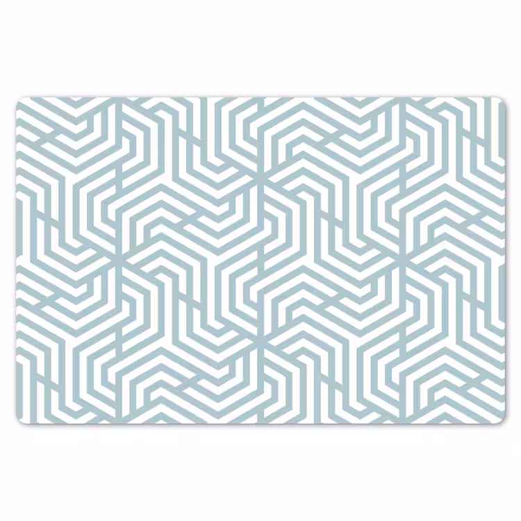 Placemat - 6 stuks - Patronen - Abstract - Driehoek - Geometrie — 7