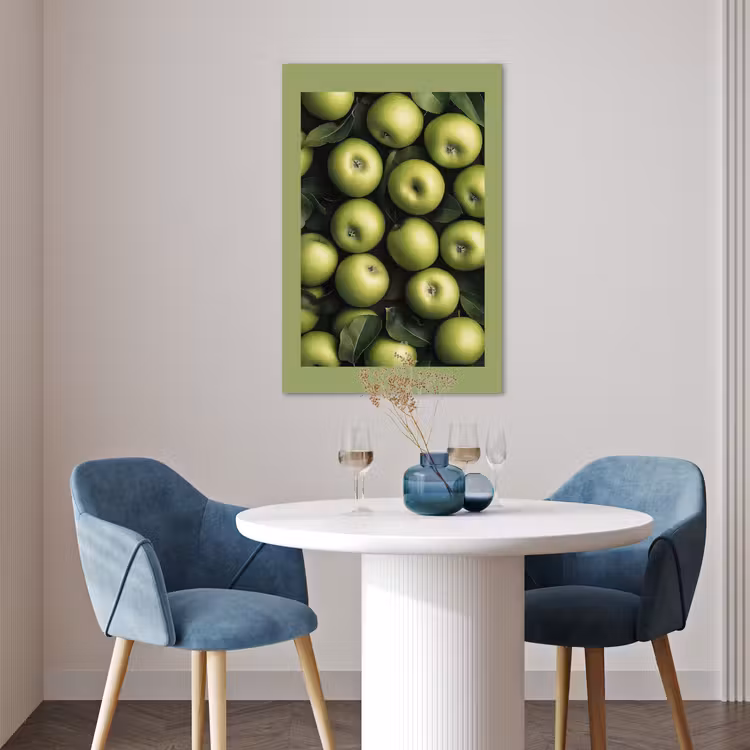 Poster - Appels - Groen - bladeren — 4