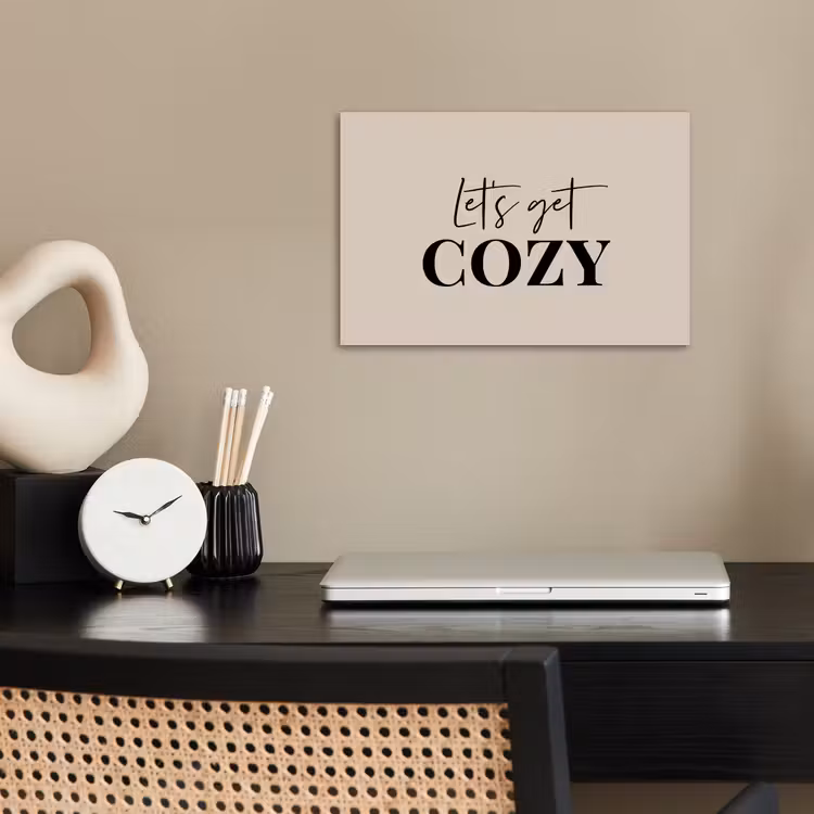 Poster - Beige - Winter - Quote - Cozy — 2