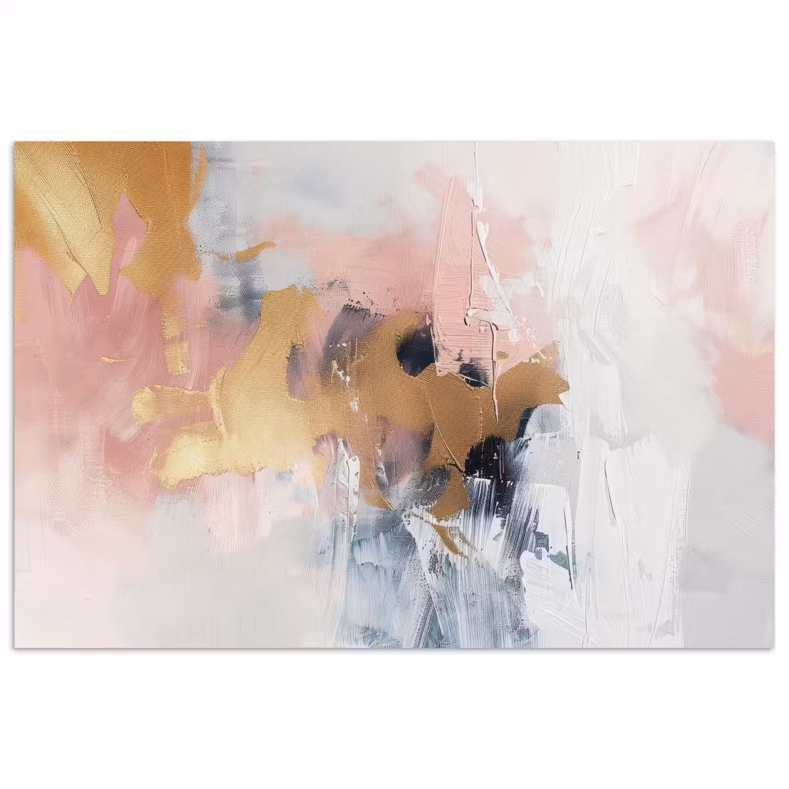 Poster - Abstract - Pastel kleuren - Goud - Modern - Aesthetic — 1
