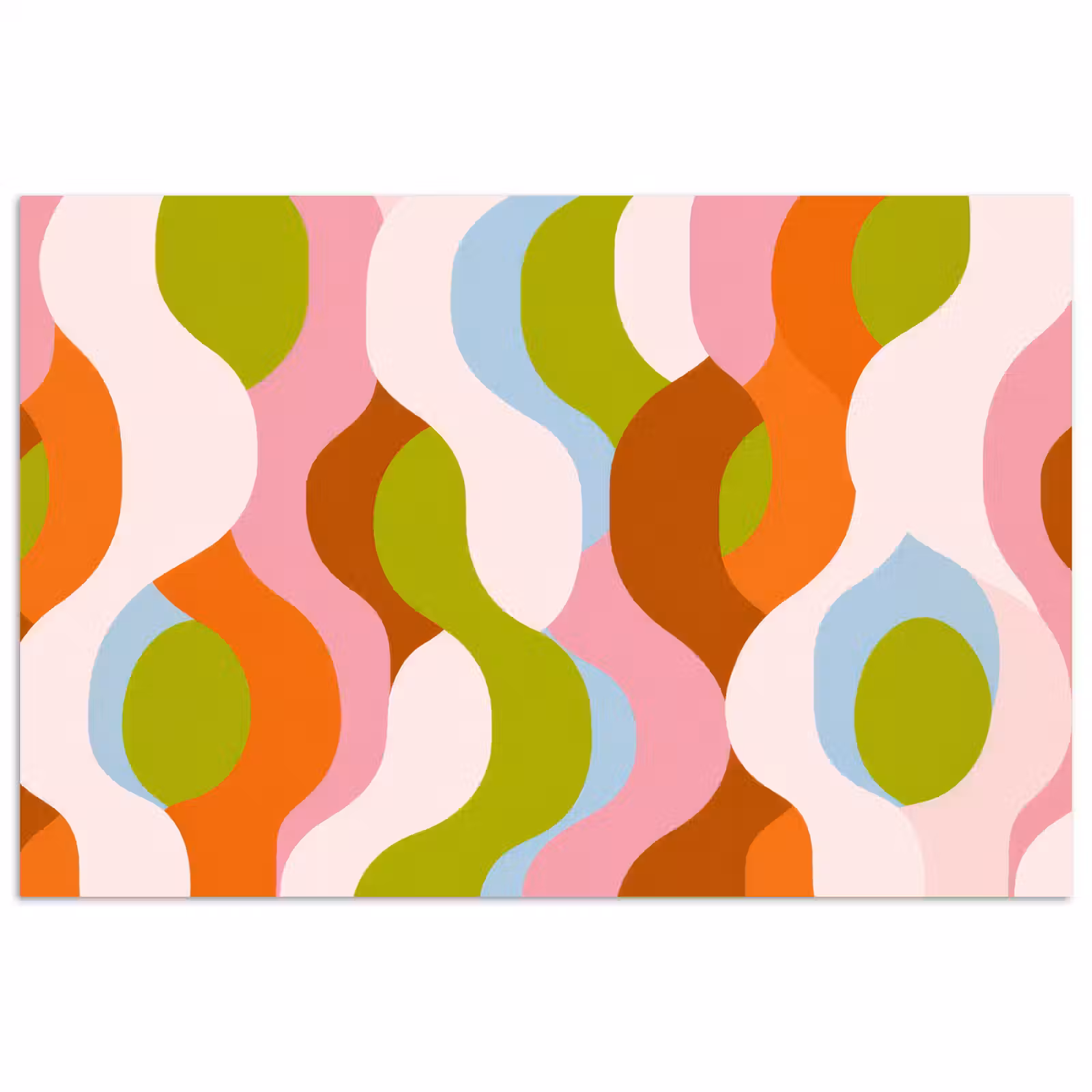 Poster - Abstract - Vormen - Roze — 1