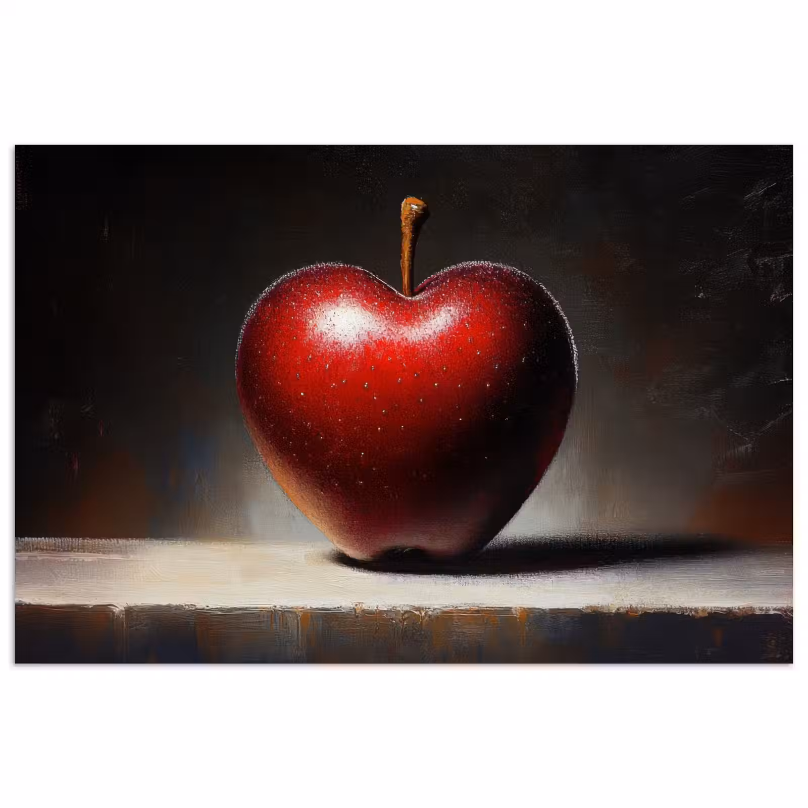 Poster - Apple - Hart - Rood — 1