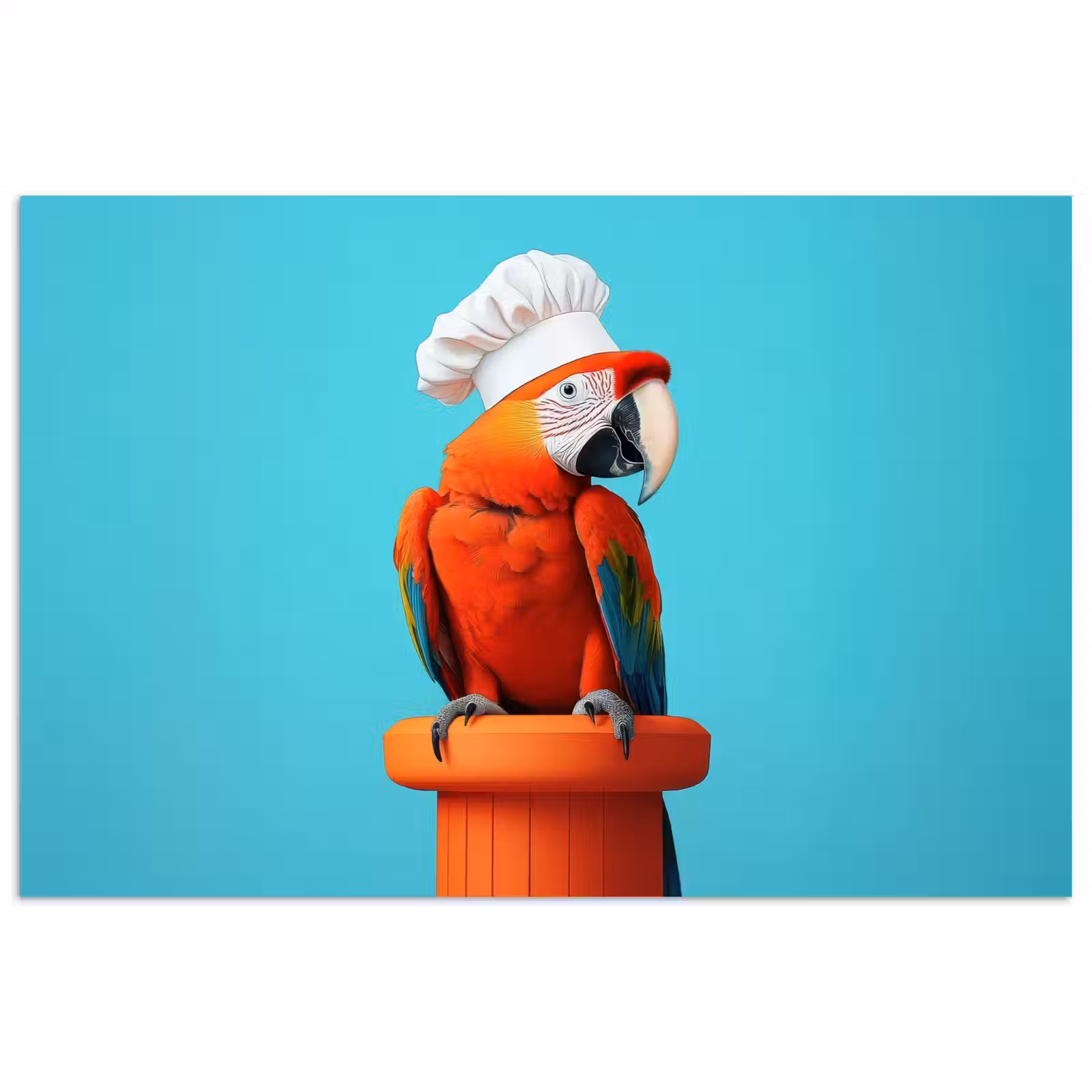 Poster - Ara - Koksmuts - Sokkel - Grappig — 1