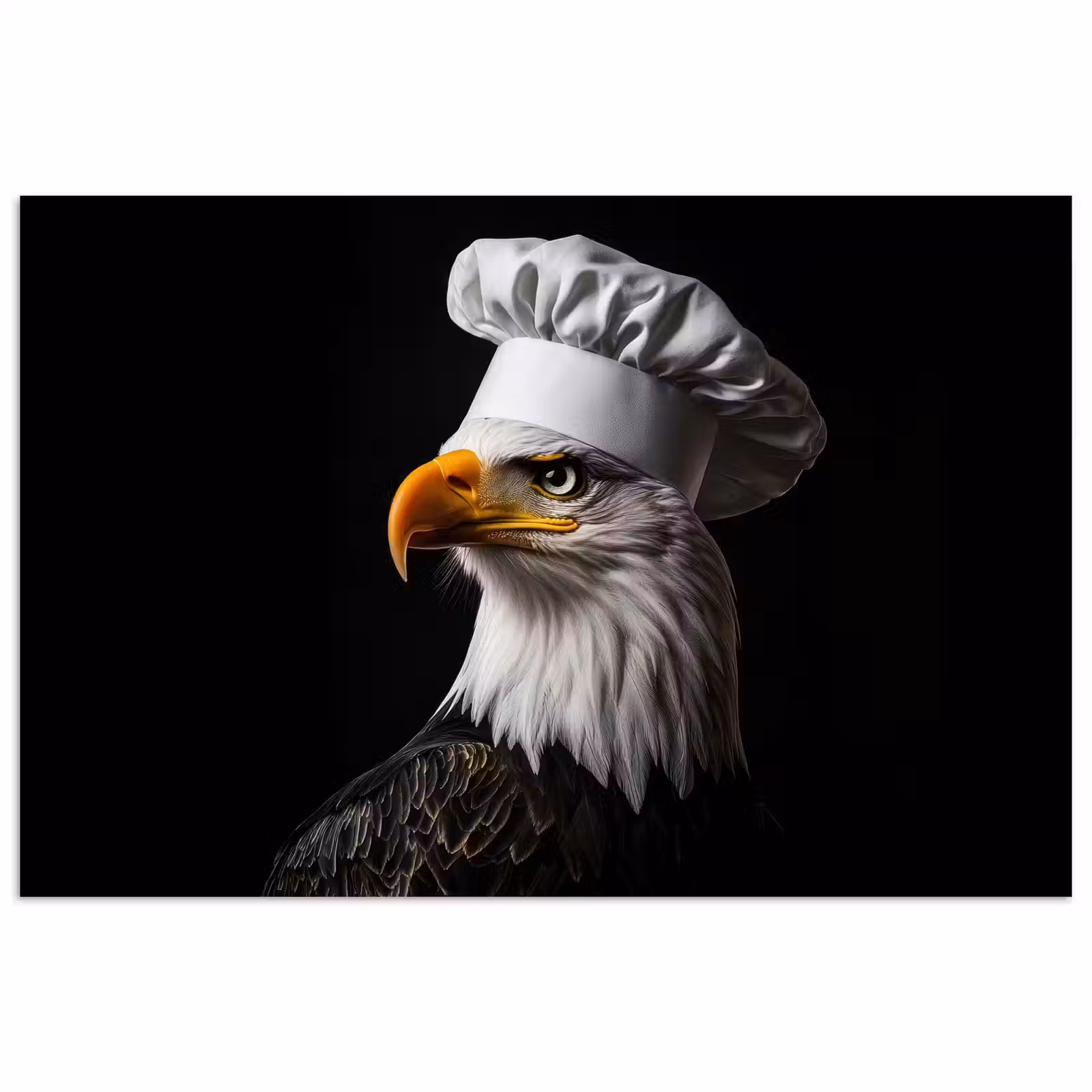 Poster - Arend -Amerika - Koksmuts - Vogel - Stoer — 1