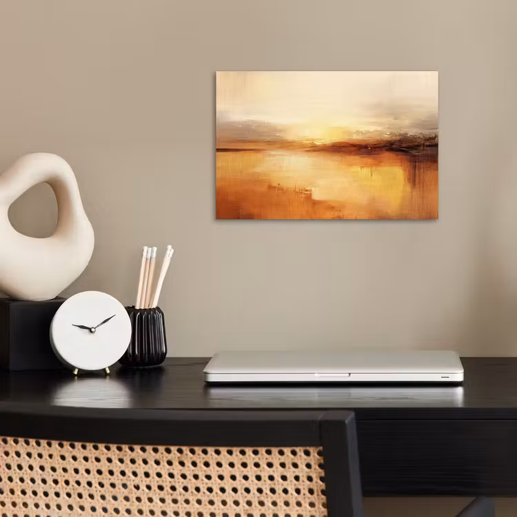 Poster - Abstract - Bruin - Modern - Herfst kleuren — 2