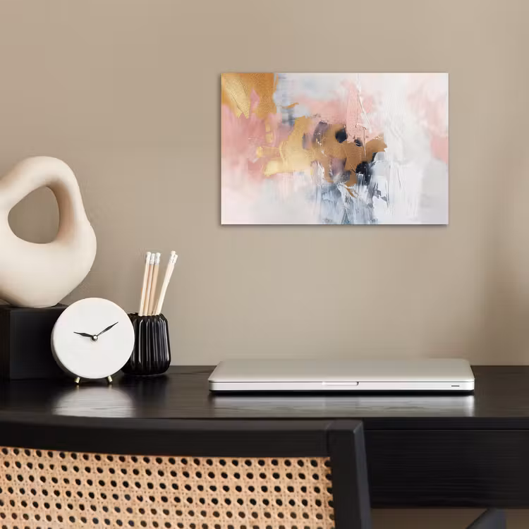 Poster - Abstract - Pastel kleuren - Goud - Modern - Aesthetic — 2