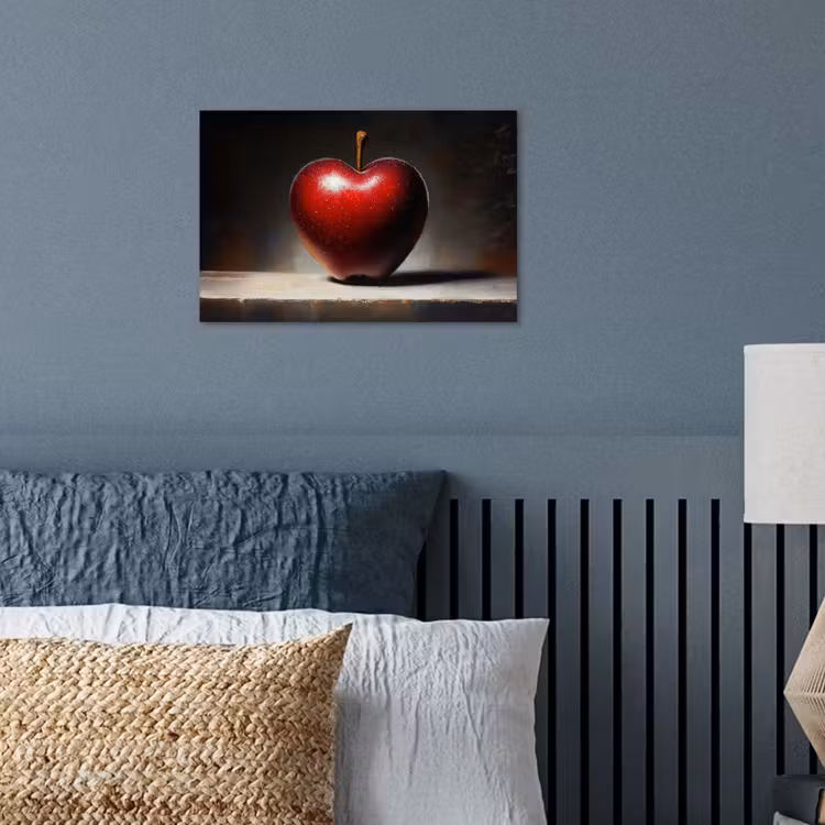 Poster - Apple - Hart - Rood — 3